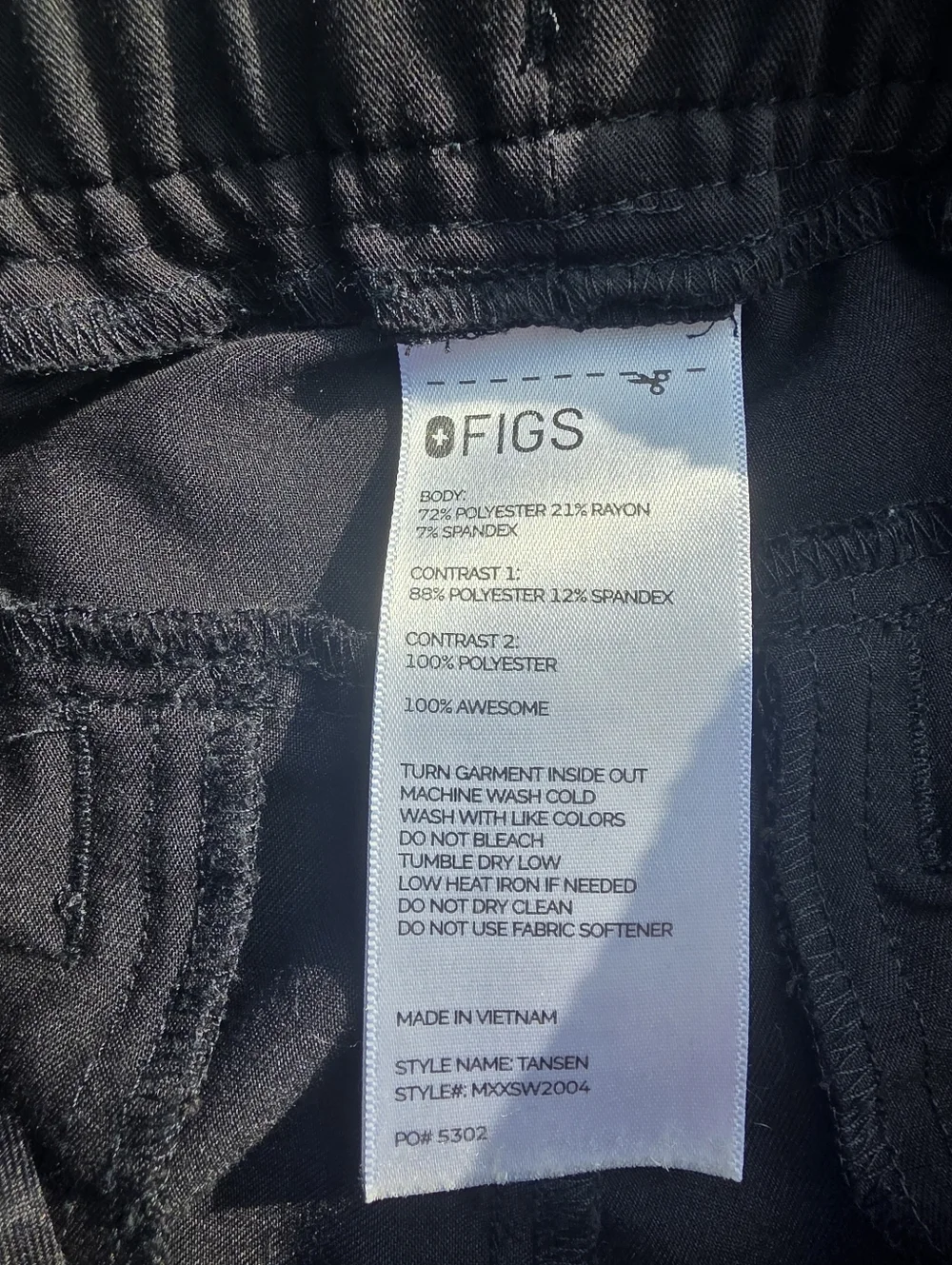Figs Tansen Jogger Scrub Pants- L